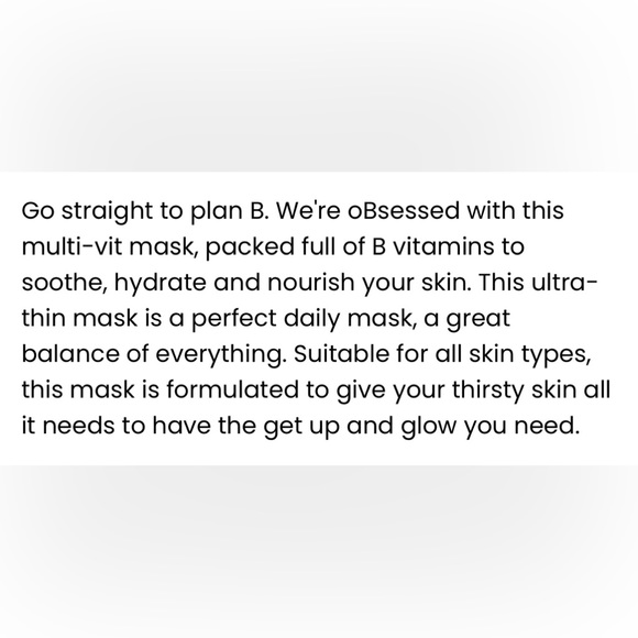 VITAMASQUES MULTIVITAMIN MASK 5X NIB - Picture 5 of 5